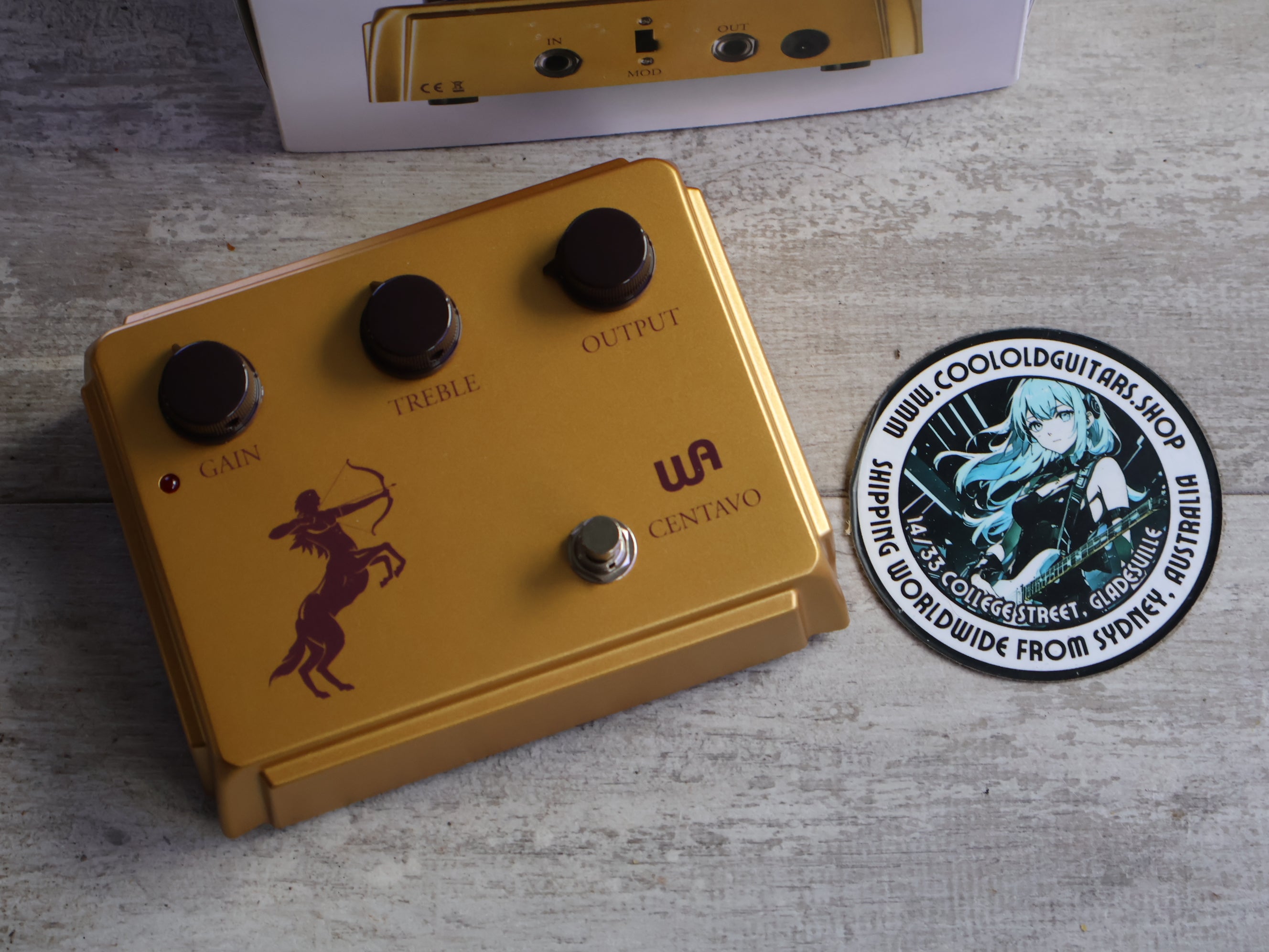 Warm Audio Centavo Professional Overdrive Pedal (Klon Centaur Clone) – Cool Old Guitars