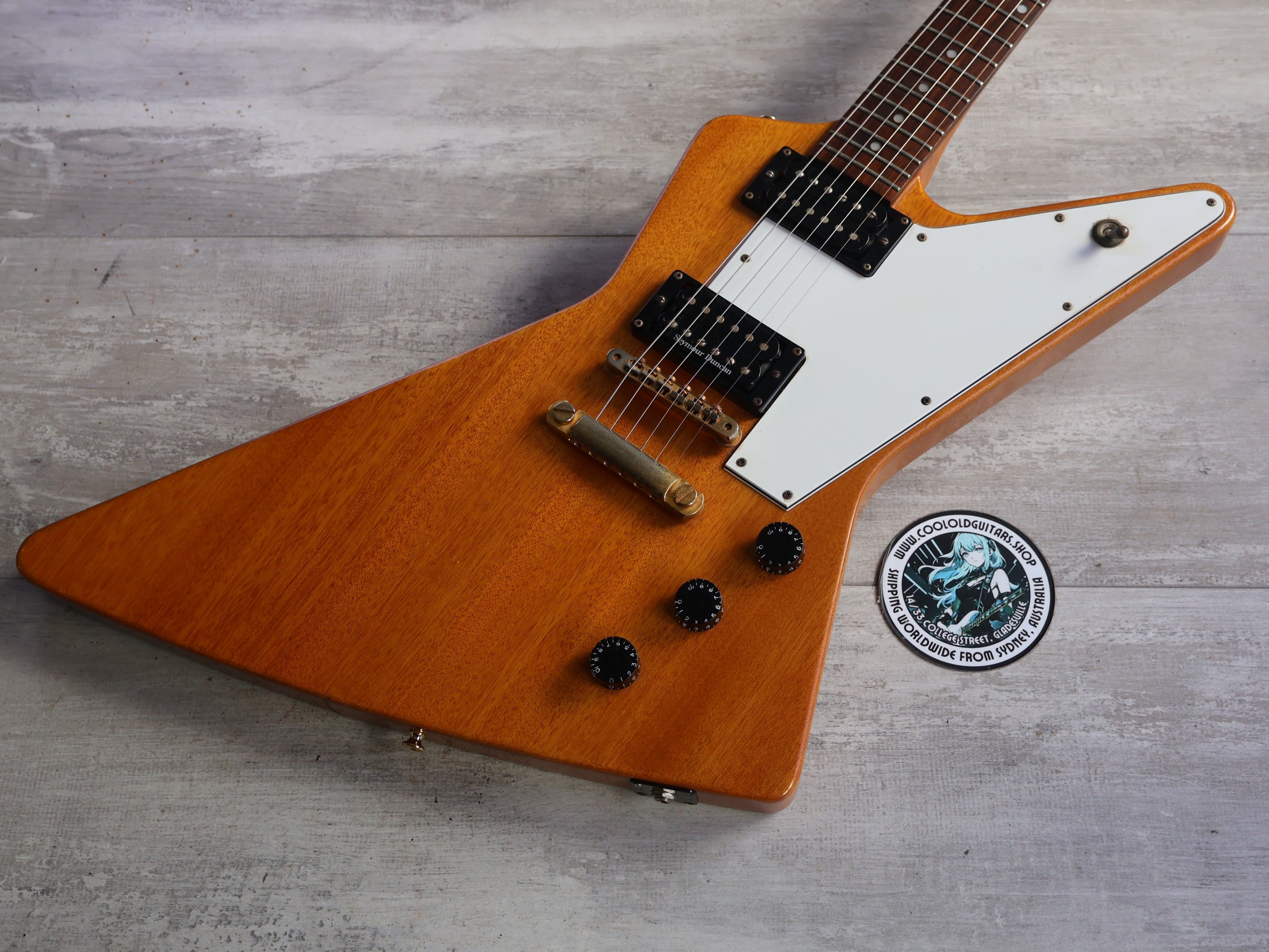 2000's Edwards Japan E-EX-85LT '70's Reissue Explorer (Natural