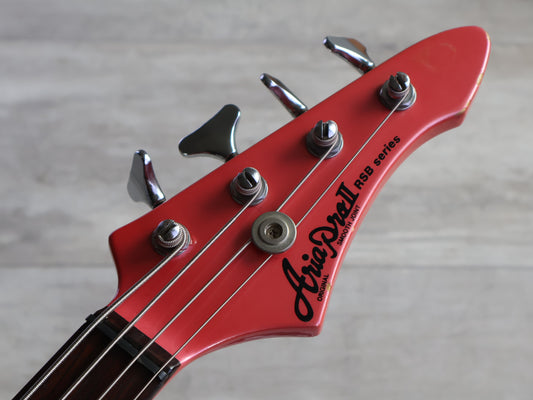1985 Aria Pro II Japan (Matsumoku) RSB-Medium II Bass (Faded Pink)