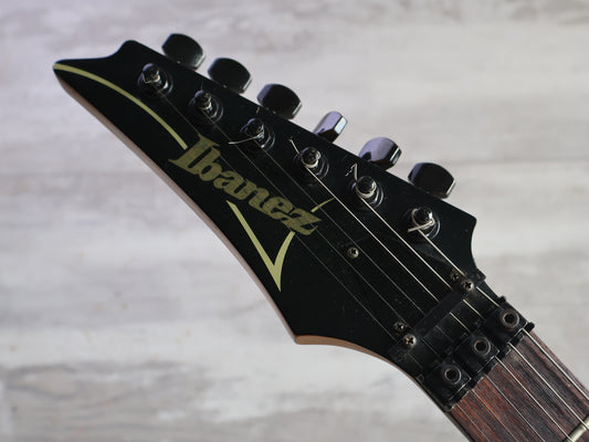 1995 Ibanez Japan RG570L LH Left Handed Superstrat w/Dimarzio's (Black)