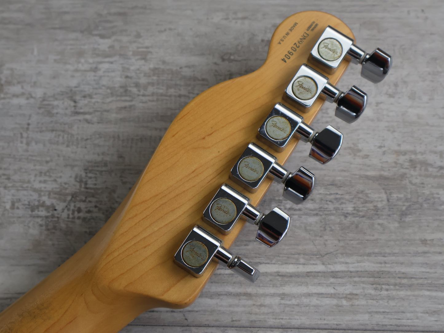 1999 Fender USA American Deluxe Power Telecaster w/Fishman - Scalloped (Sunburst)