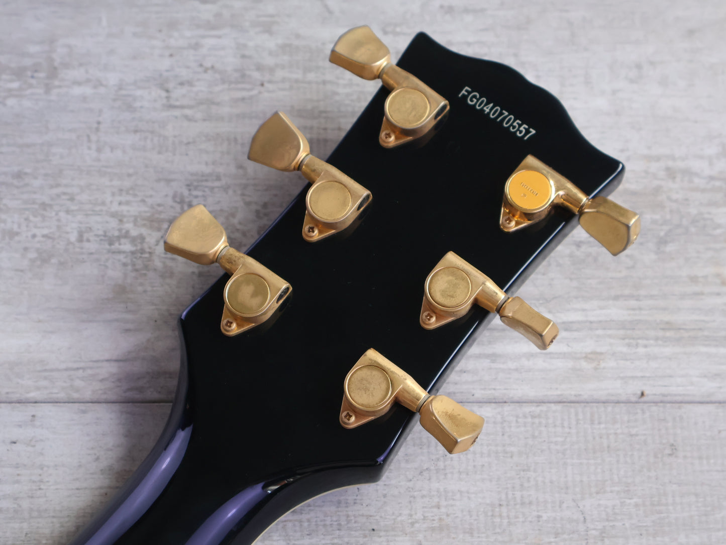 2004 Burny (Fernandes) RLC-55 Les Paul Custom (Black)