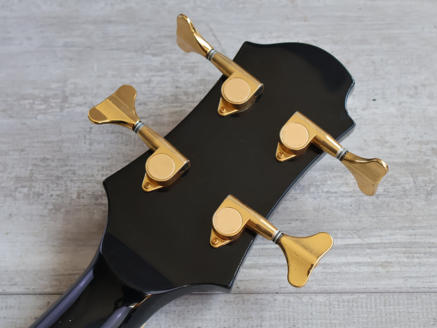 1990 Greco GEB-1000 Acoustic Bass (Charcoal Burst)