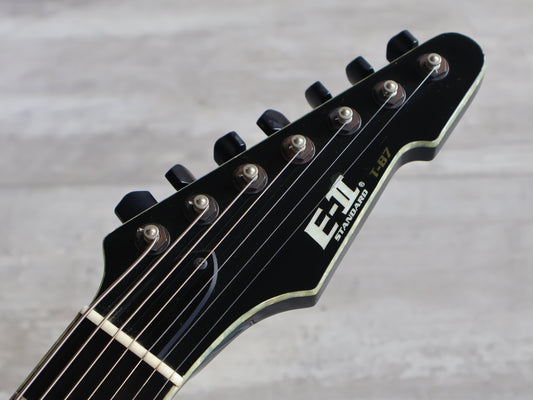 2013 ESP Japan E-II T-B7 Baritone 7-String Telecaster (Black)