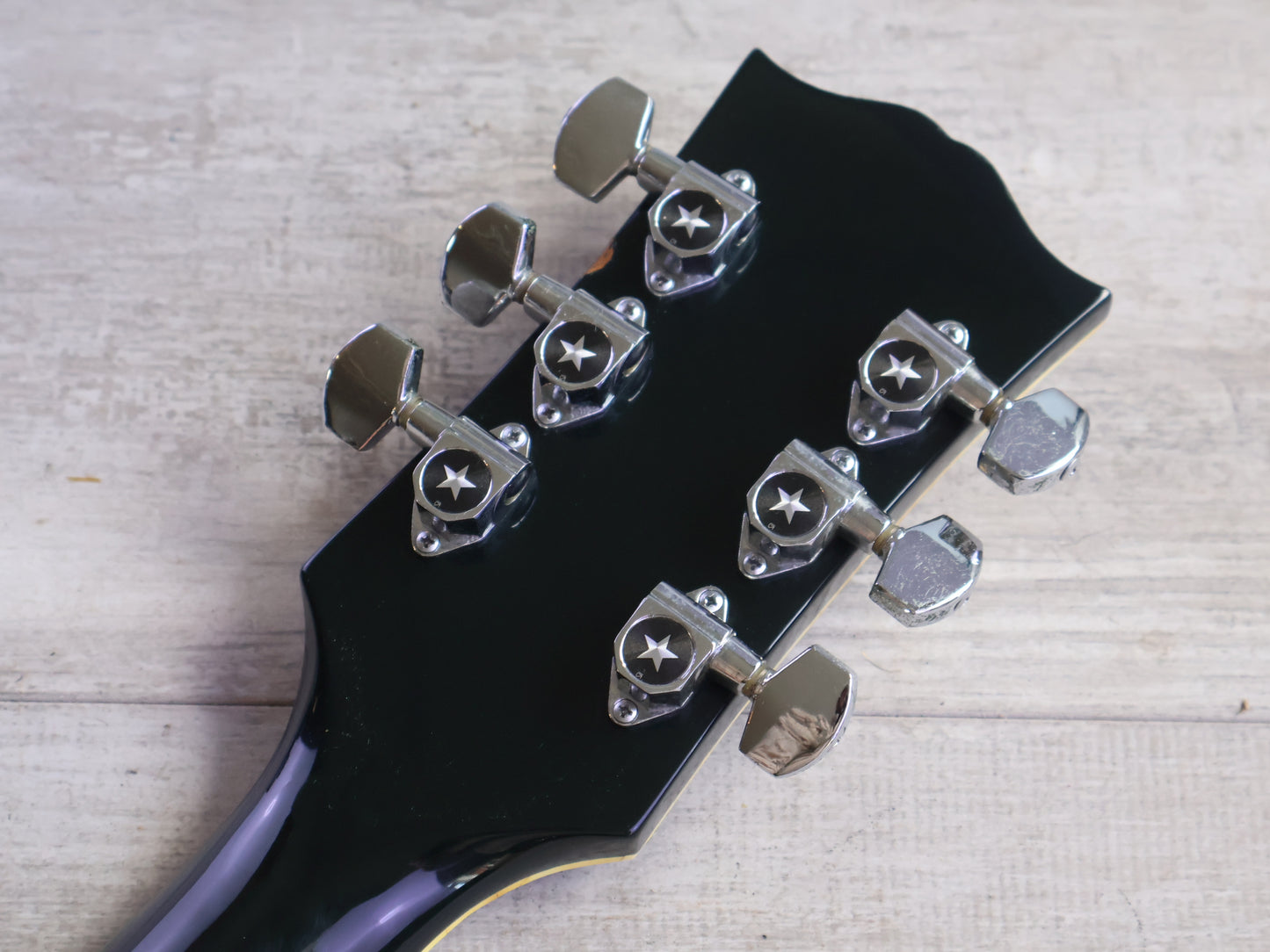 1973 Greco Japan EG-420B Les Paul Custom (Ebony)