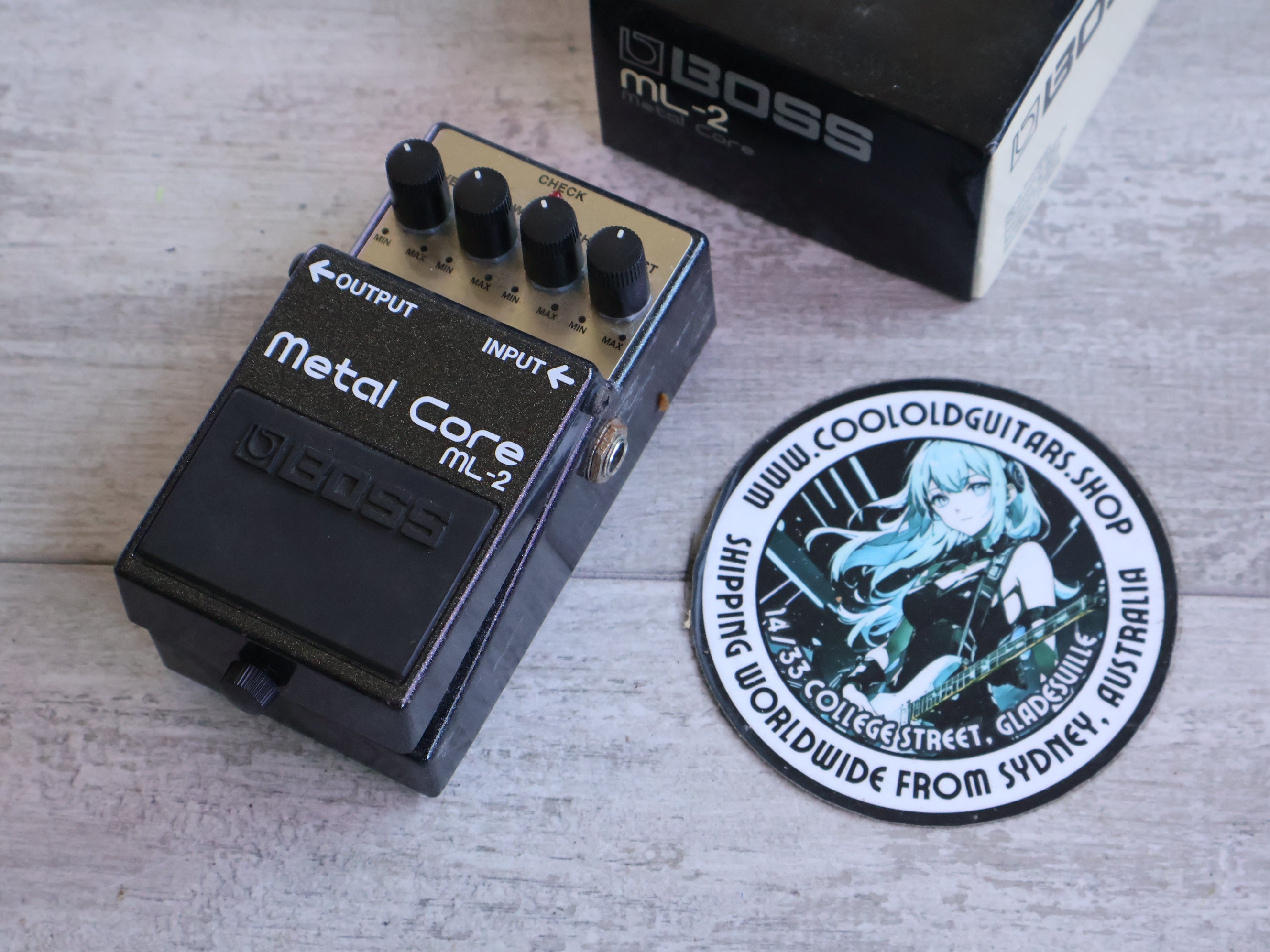 Boss ML-2 Metal Core Distortion – Cool Old Guitars