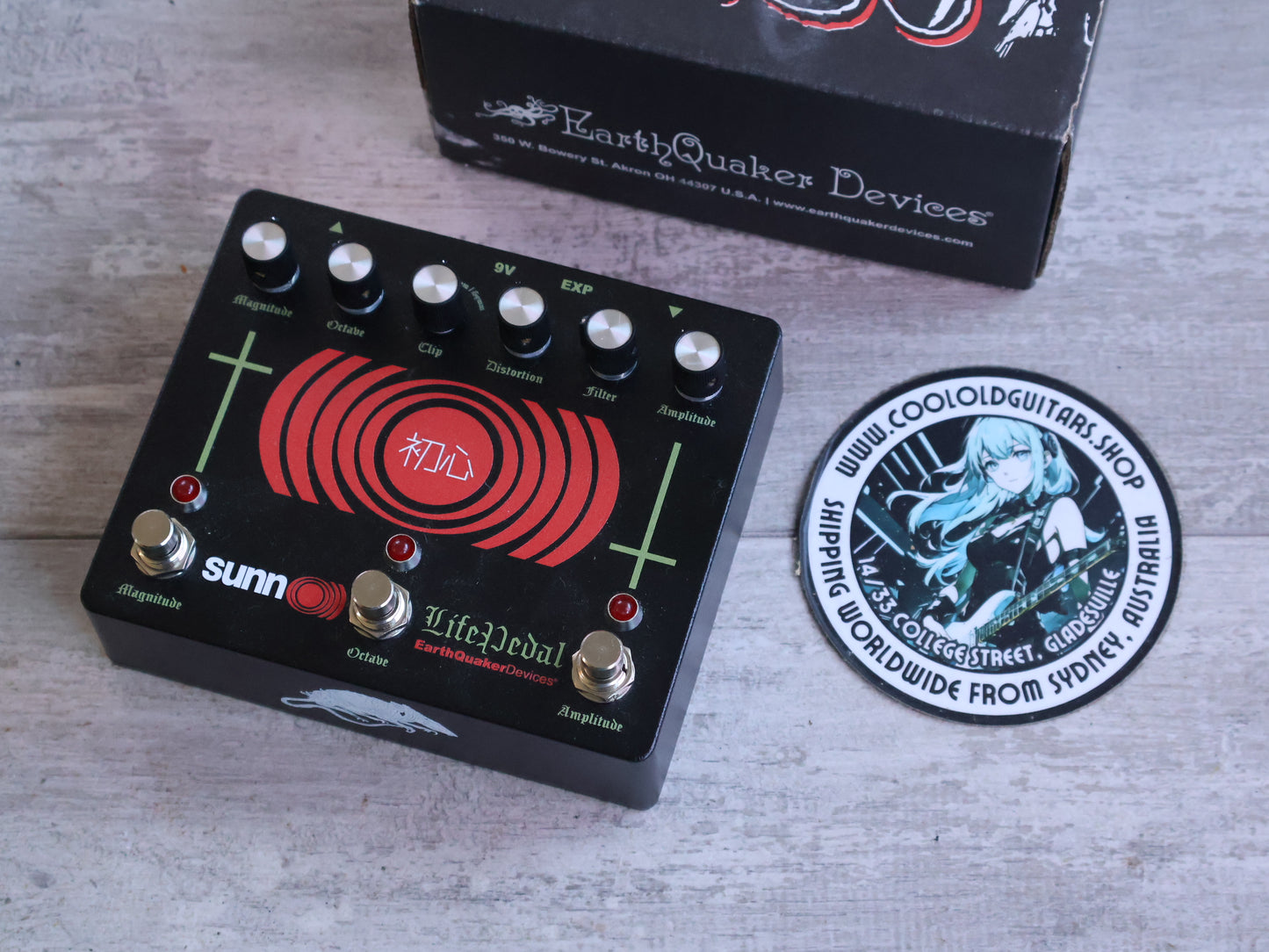 Earthquaker Devices Sunn O))) LIFE Pedal V3 Octave Distortion & Boost