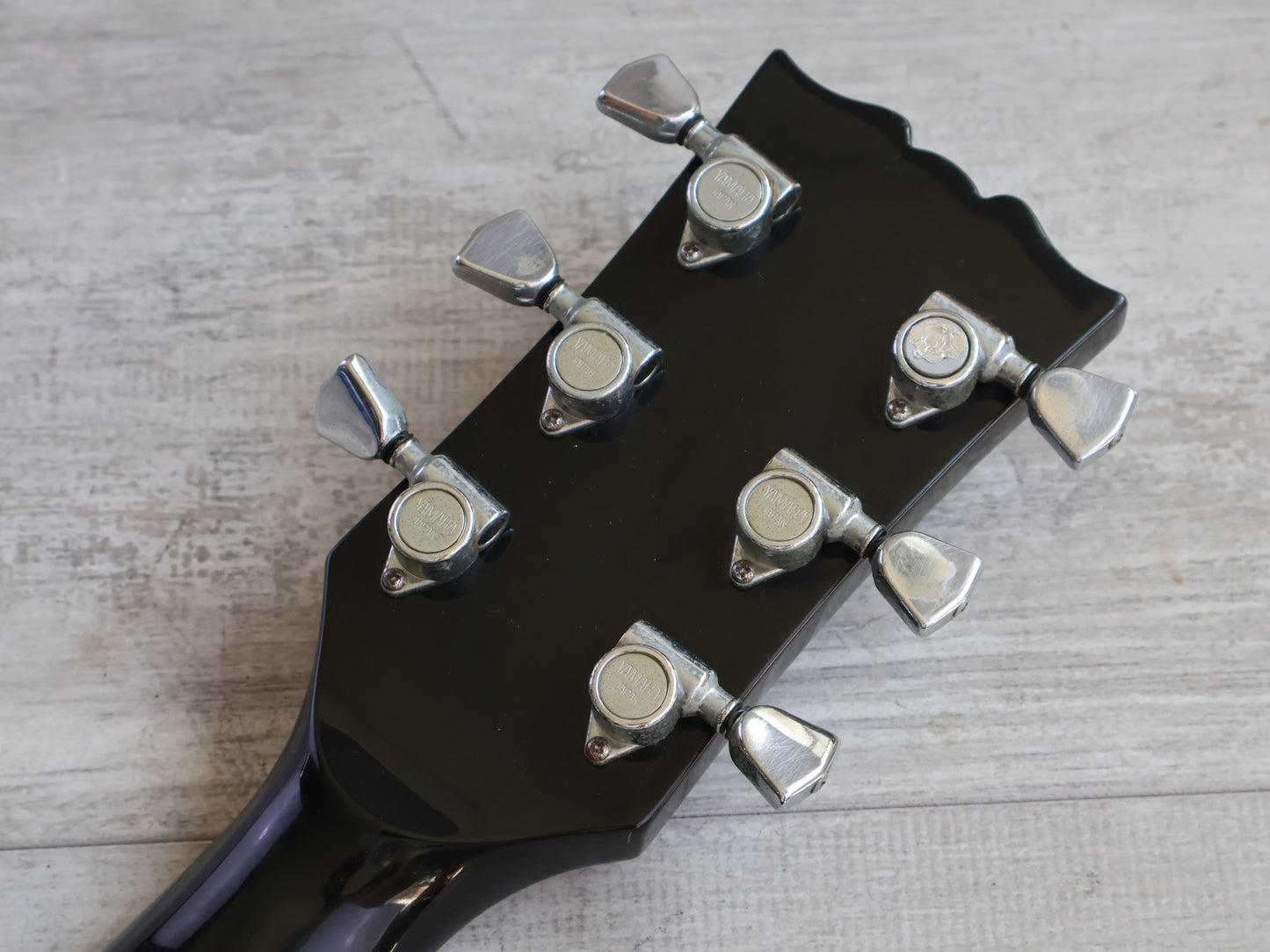 1981 Yamaha Japan SG600 Double Cutaway (Gloss Black)