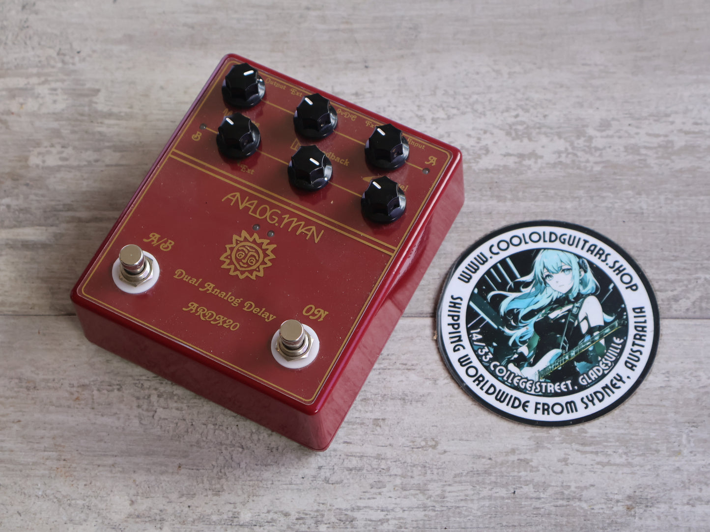 AnalogMan ARDX20 Dual Analog Delay