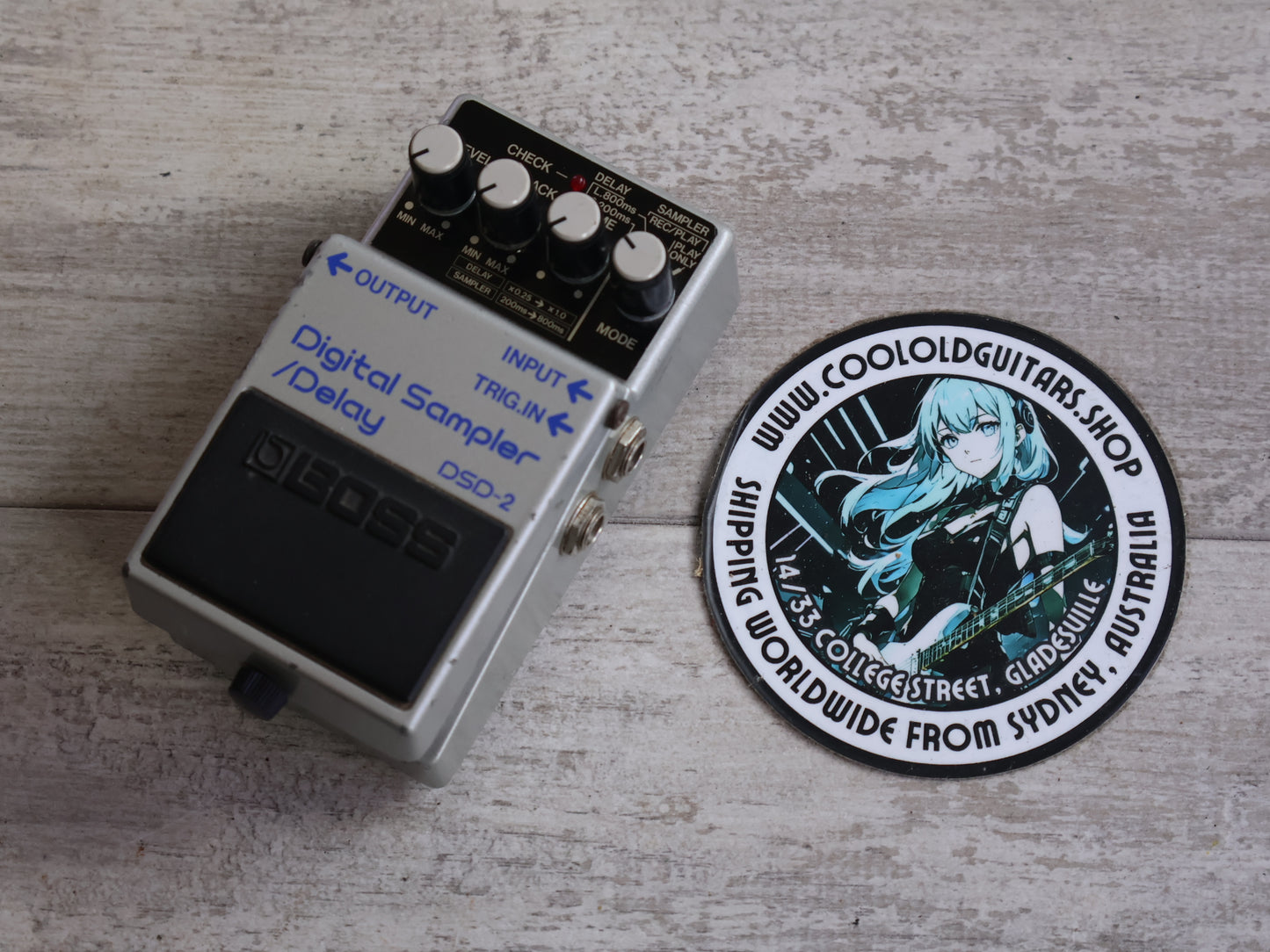 1985 Boss DSD-2 Digital Sampler/Delay Pedal