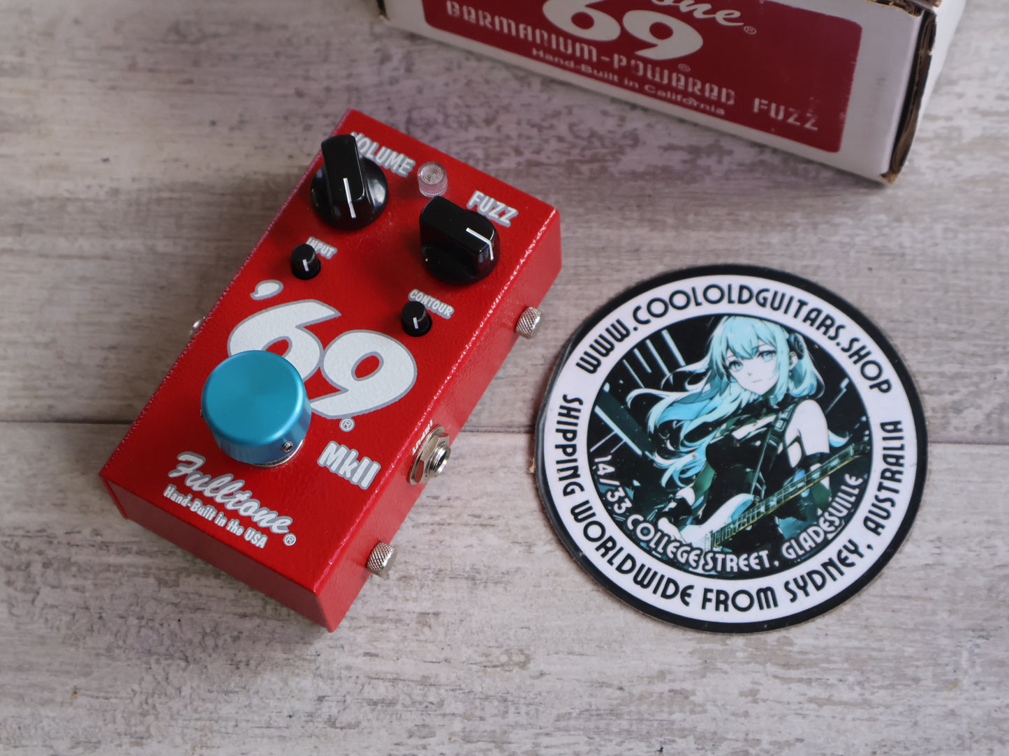 Fulltone '69 MKII Germanium Fuzz Face Pedal