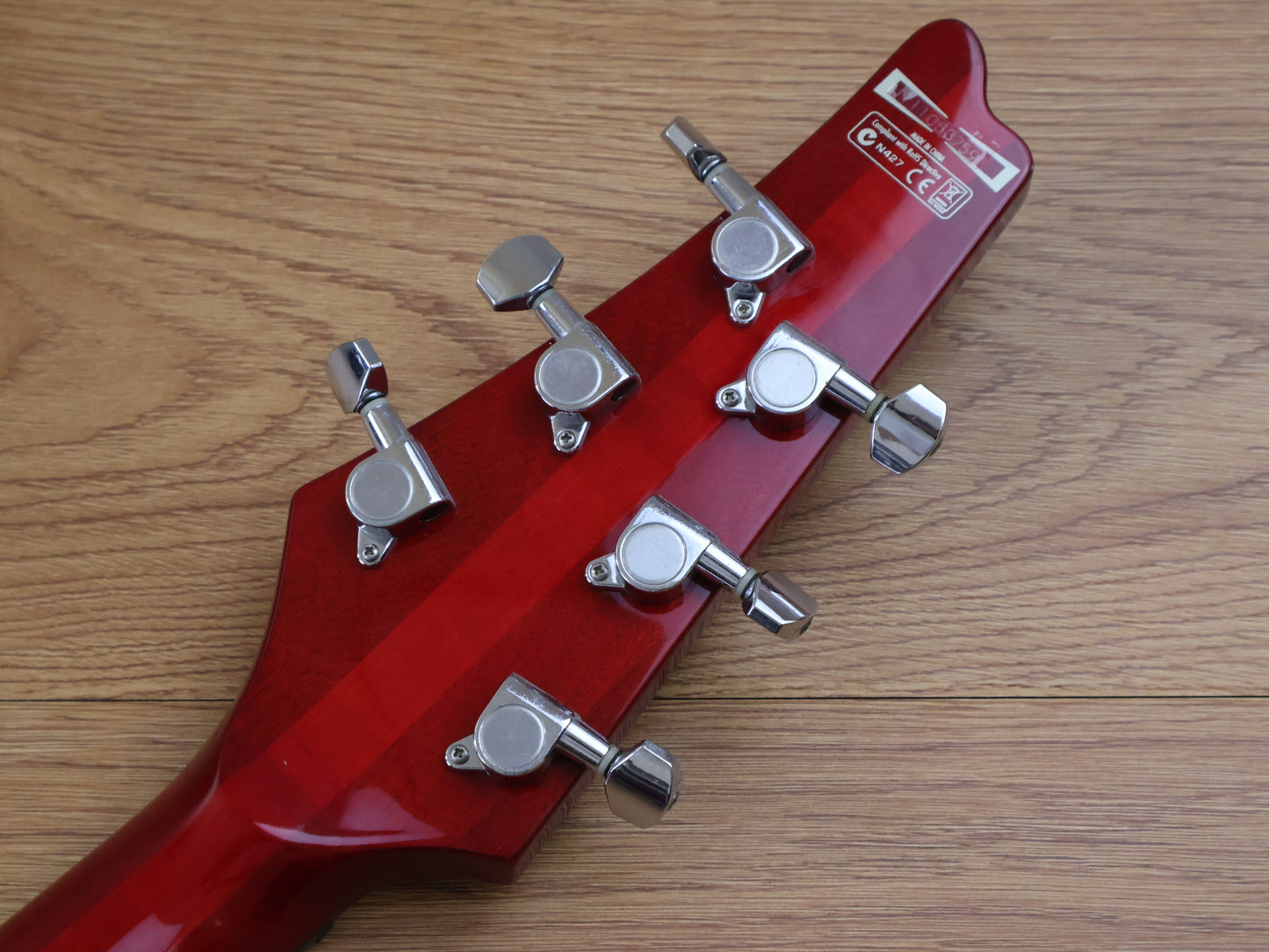 2011 Ibanez FRM100 Paul Gilbert Fireman (Transparent Red)