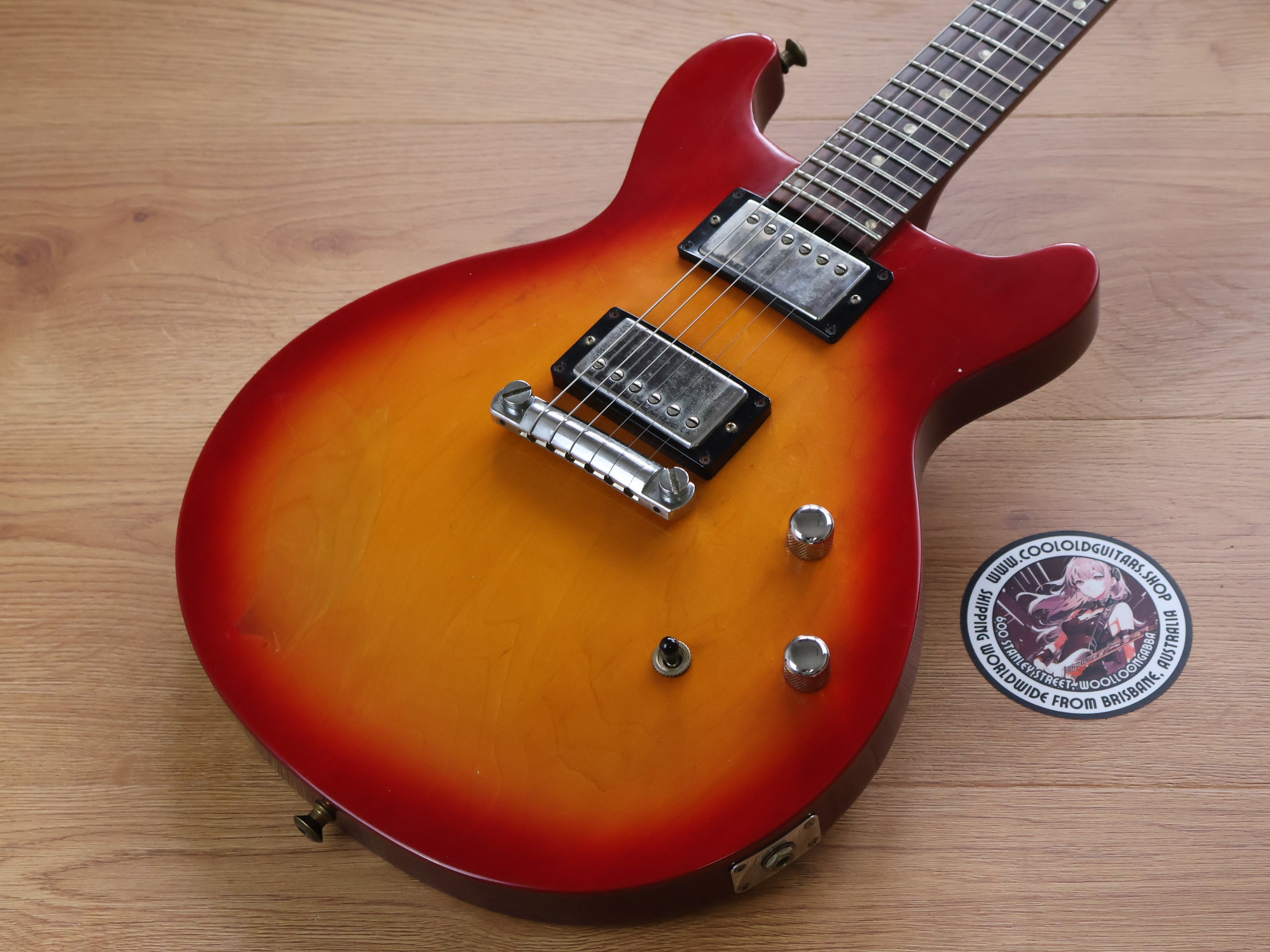 1997 Gibson USA Les Paul Studio DC Double Cutaway (Cherry Sunburst