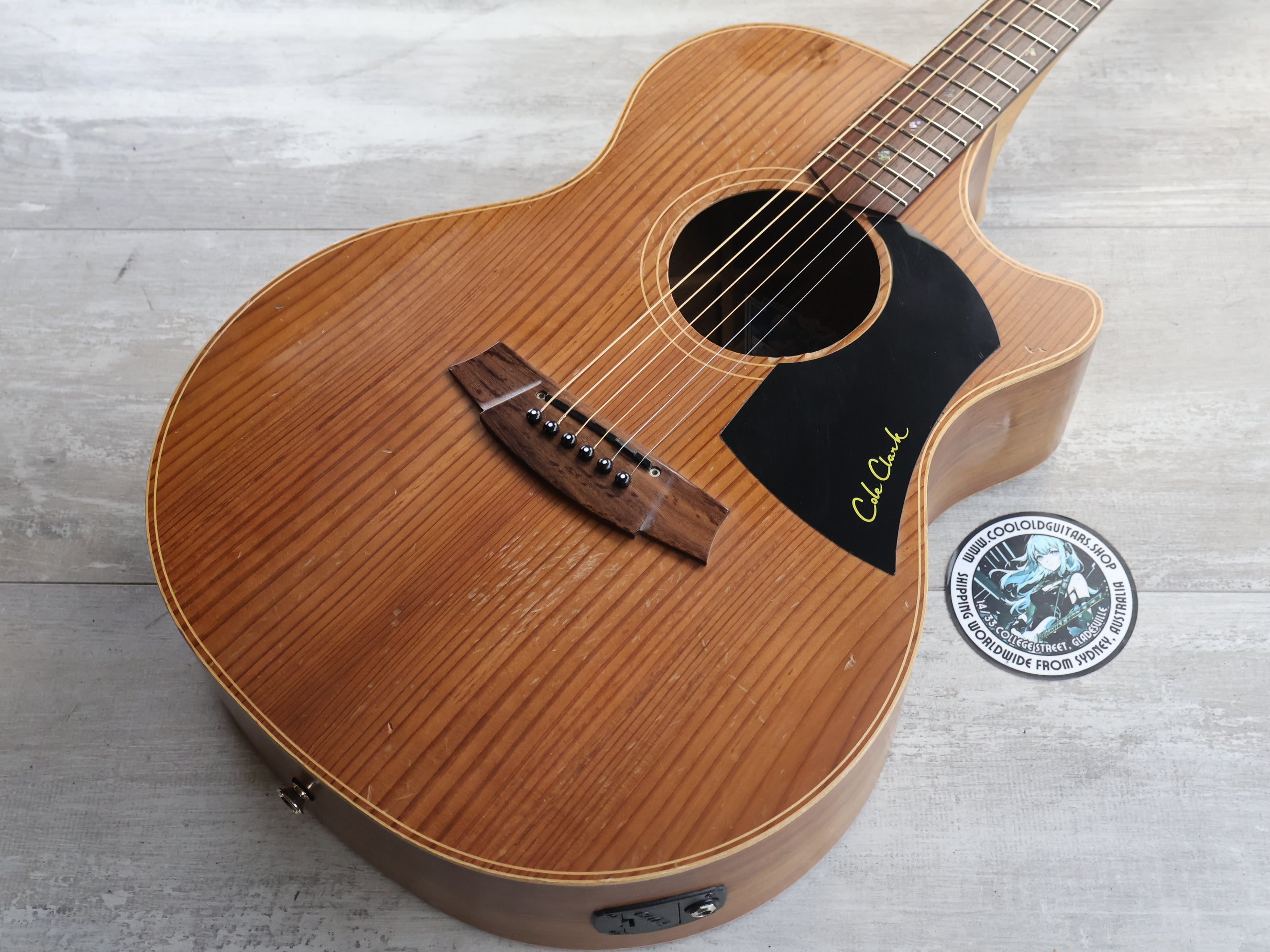 2016 Cole Clark AN2EC-RDBL Acoustic/Electric – Cool Old Guitars