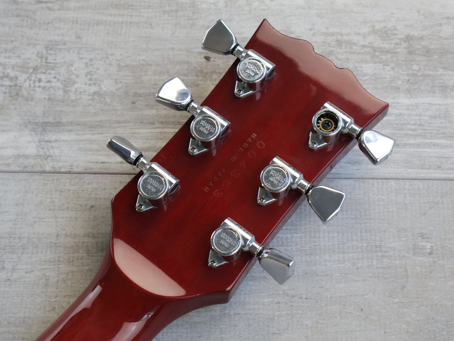 1980 Yamaha Japan SA-700 "Super Axe" ES-335 Semi Hollowbody (Persimmon Red)