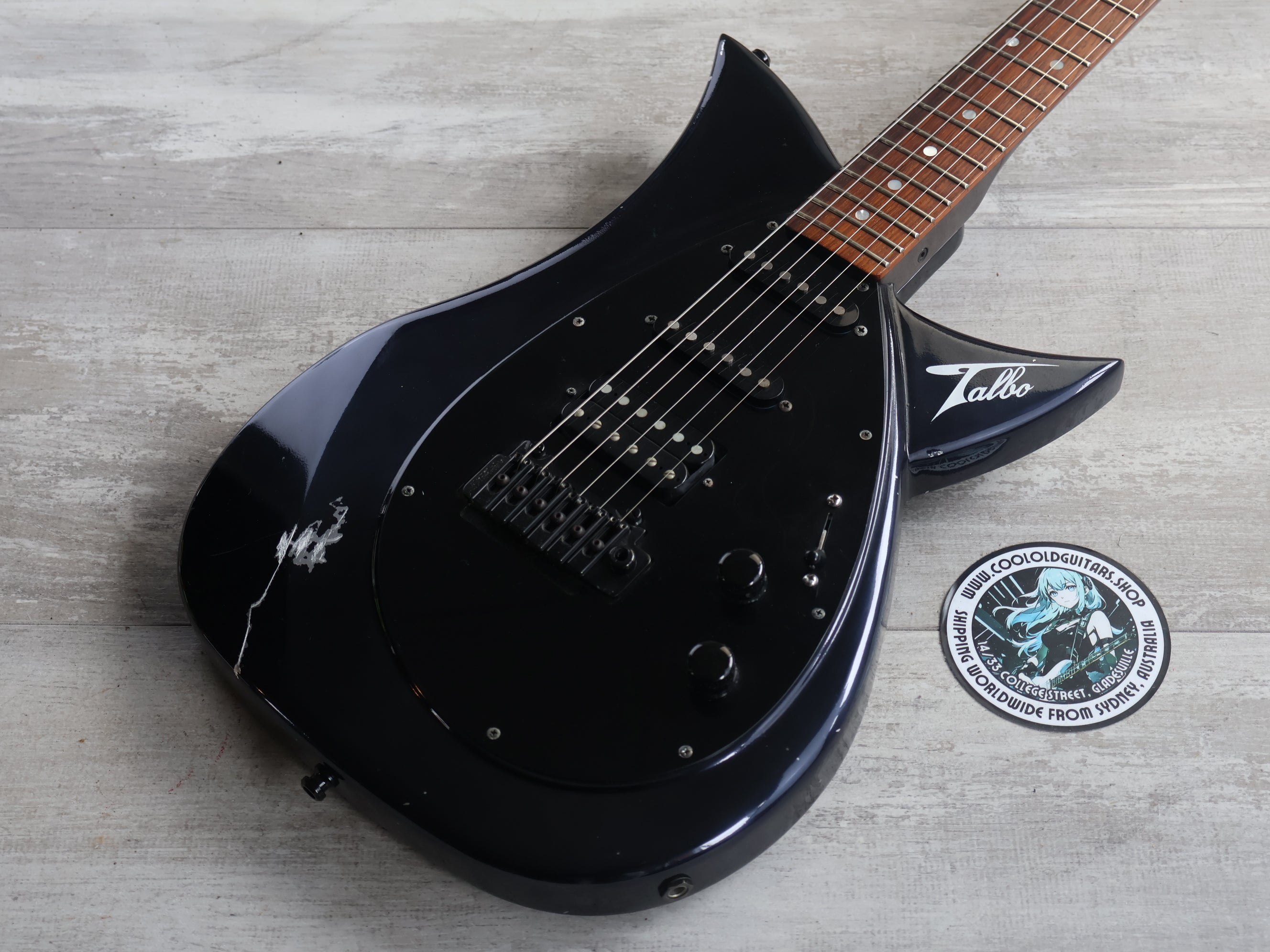 ギター Tokai Talbo TG-60 ehamasa 2000's Tokai Japan Talbo Blazing Fire Cast Aluminium Electric
