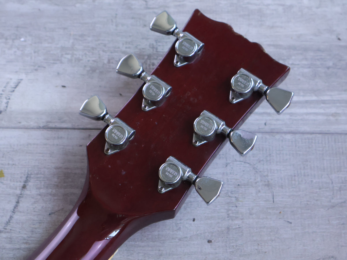 1980 Yamaha Japan SA-700 ES-335 Semi Hollowbody Electric Guitar (Persimmon Red)