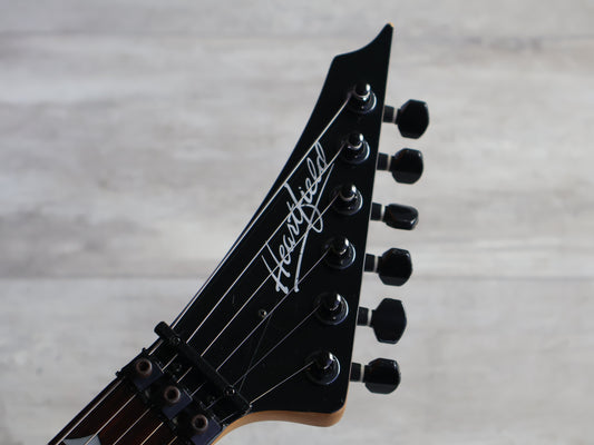 1991 Fender Heartfield Japan "Talon V" HSH Superstrat (Montego Black)