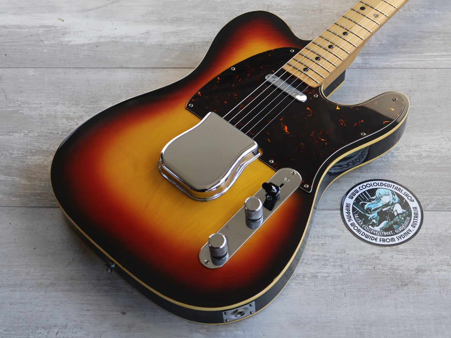 1975 Fernandes Japan FTE58-YS '62 Reissue Double Bound Twang-Style (Sunburst)