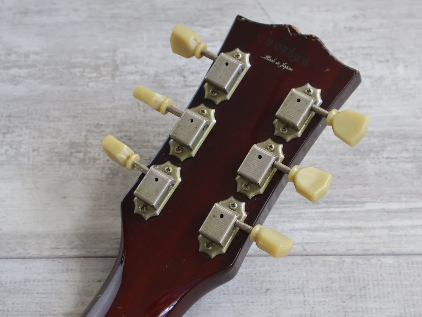 1998 Epiphone Japan LPS-80 Les Paul Standard (Plaintop Amber)