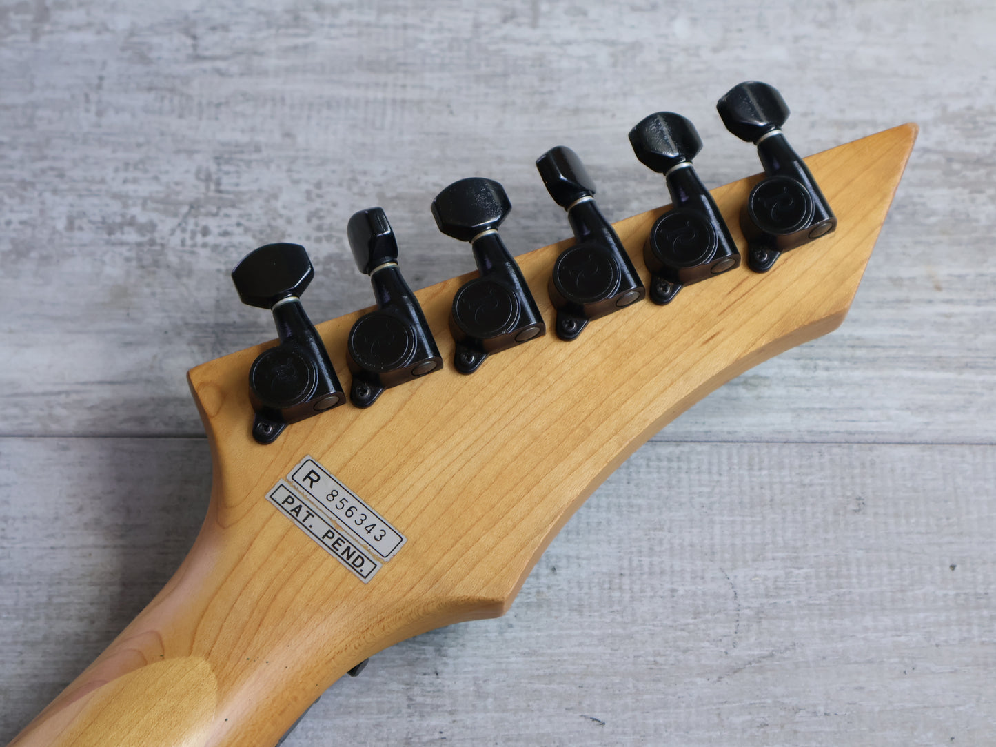 1985 BC Rich Japan GS-MR851 NJ Series Gunslinger (Day Glow Green)