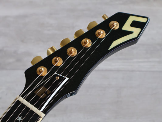 2007 Guyatone Japan LG-2100M MK-IV "Sharp 5" Reissue (Metallic Black)