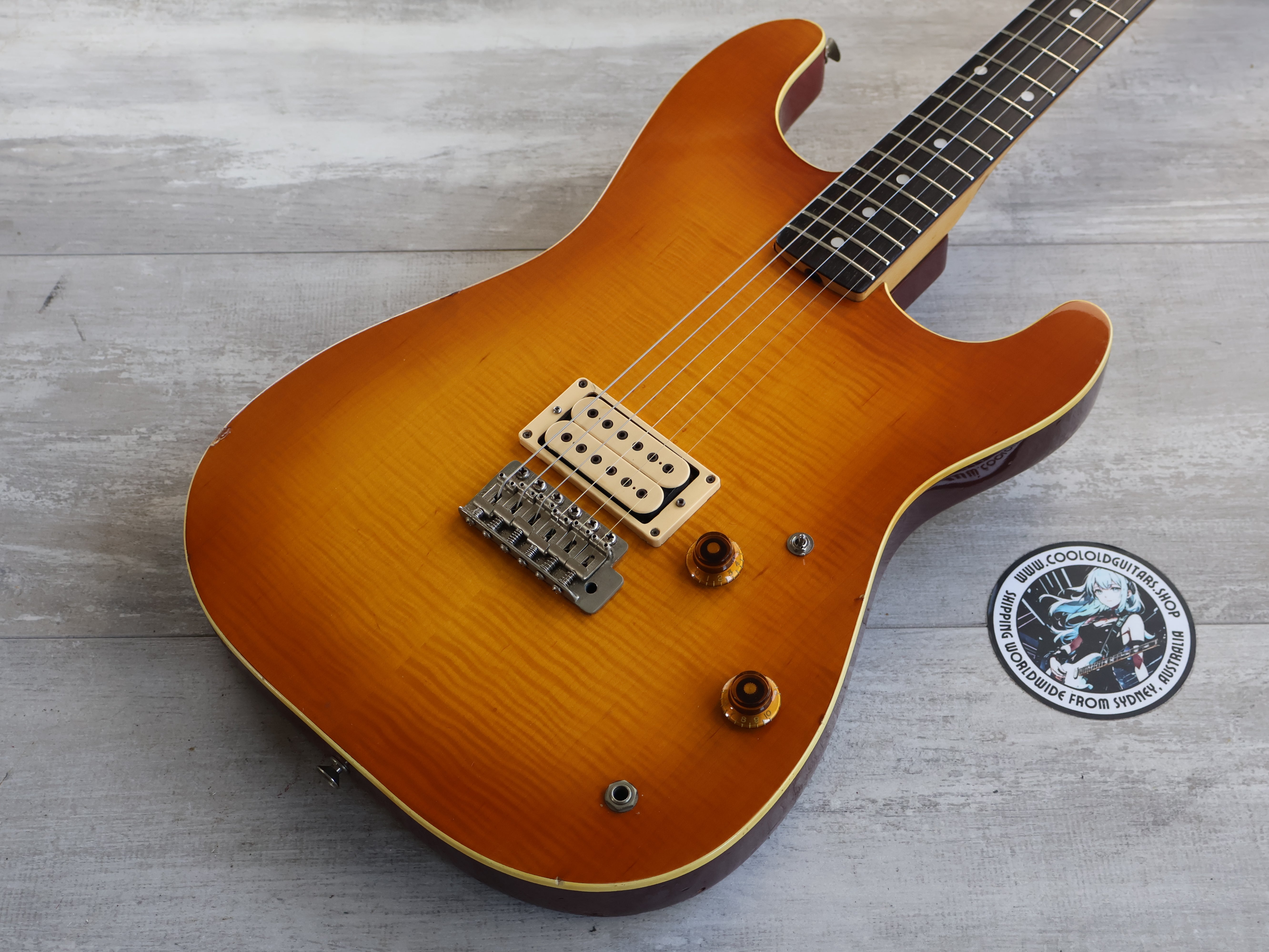 1982 Tokai Japan VS 60 Bound Stratocaster Amber Sunburst Cool Old 1982-tokai-japan-vs-60-bound-stratocaster-amber-sunburst-cool-old
