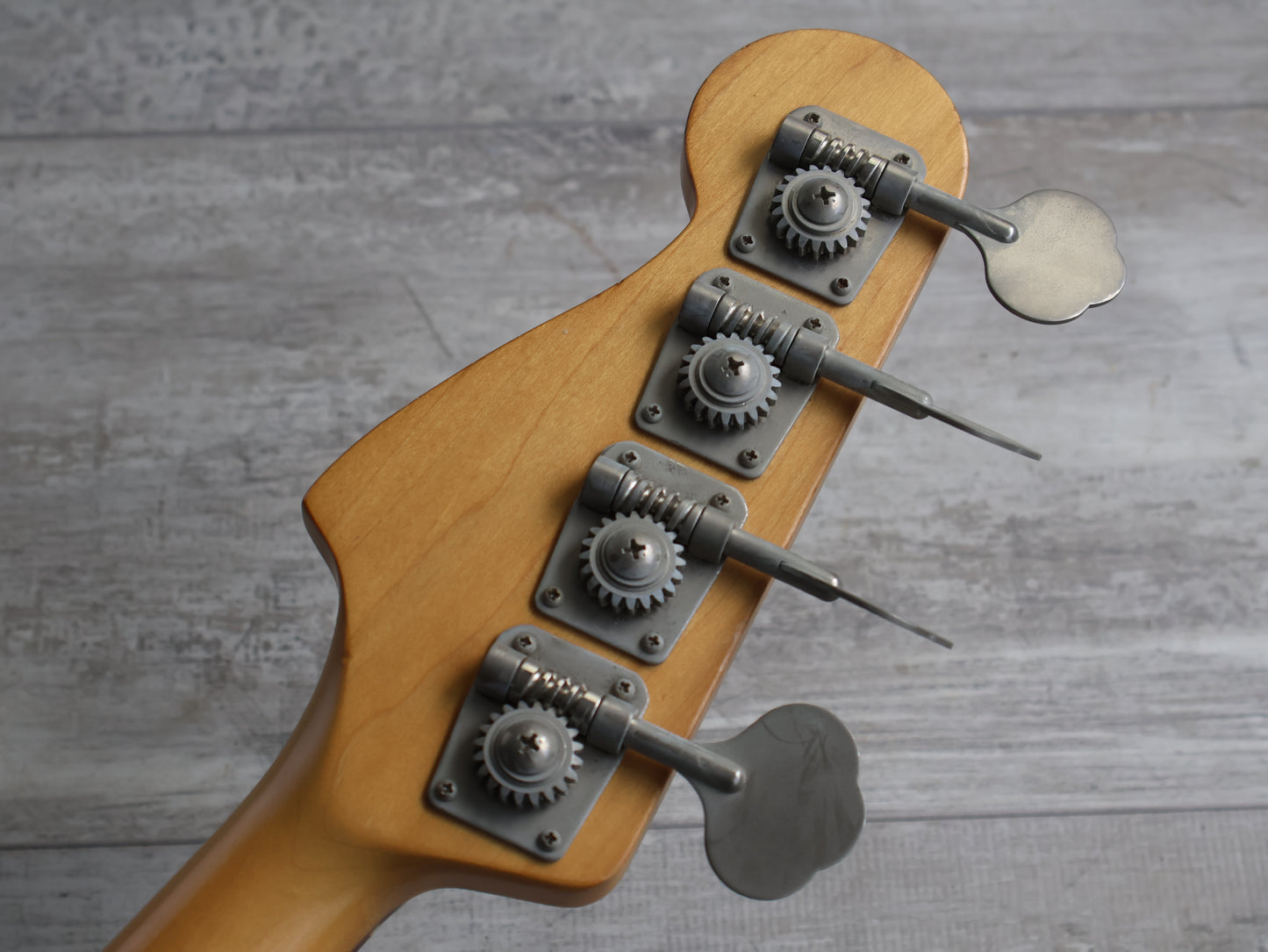 2004 Fender Japan AJB-65 Aerodyne Jazz Bass (Dolphin Grey)