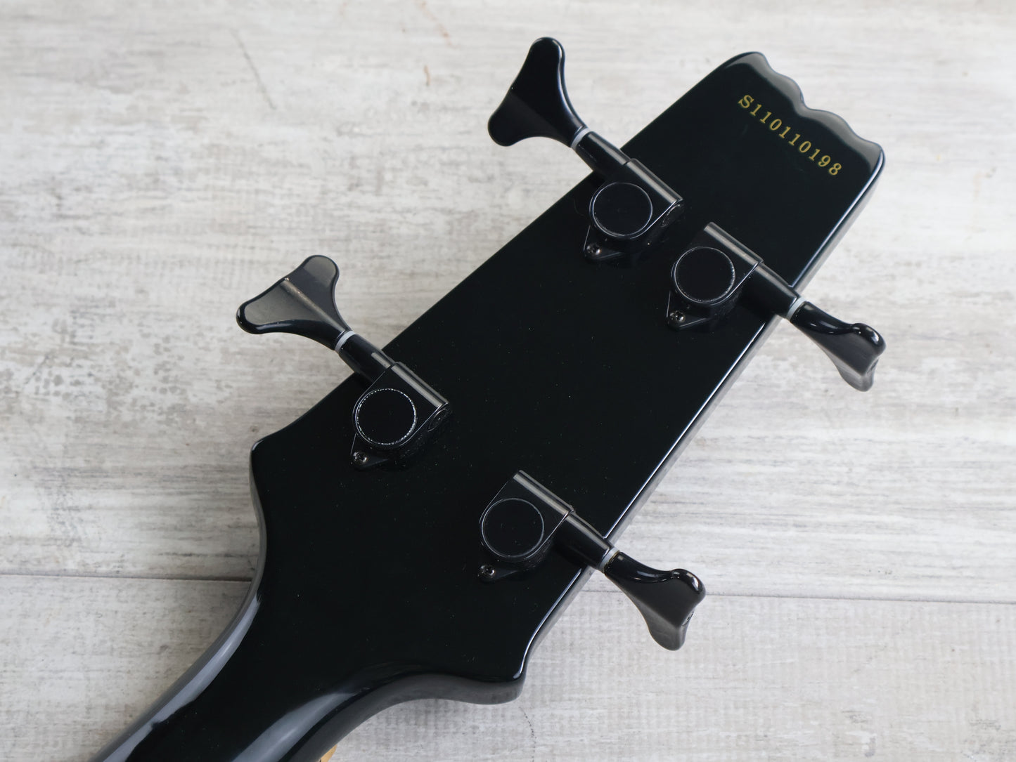 2011 Aria Pro II SB-CB Cliff Burton Neckthrough Bass (Black)