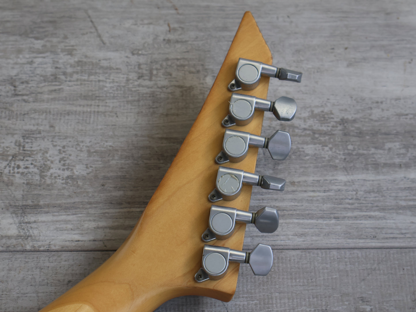 2001 Grover Jackson DK-c.u.60/HH Dinky (Transparent Red Flame)