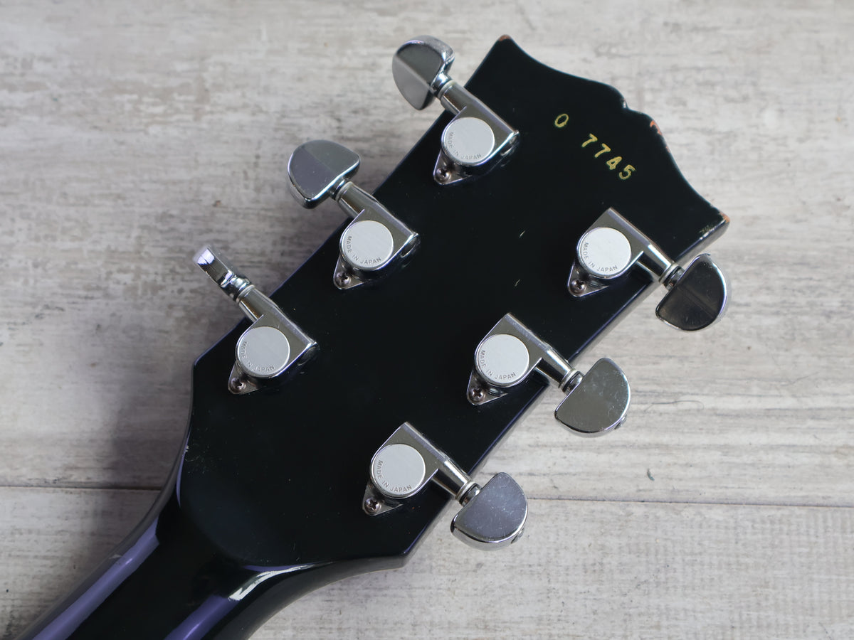 1990 Greco Japan JS-600 John Sykes Les Paul Custom (Ebony)