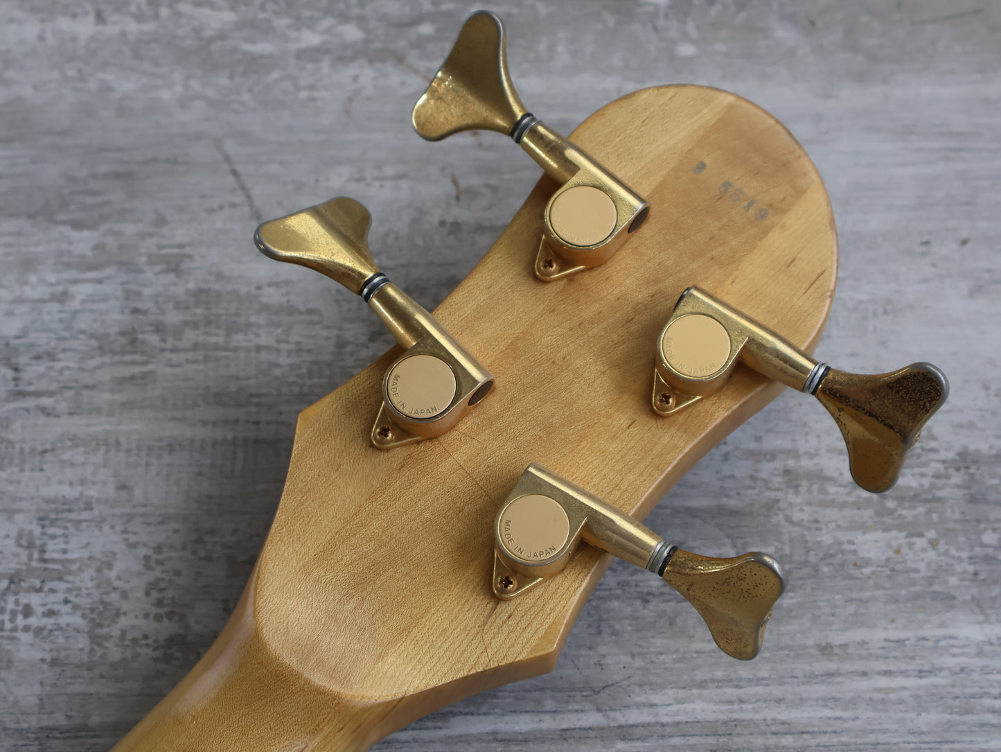 1988 Greco Japan PXB-100 Phoenix (Warwick Style) PJ Bass (Natural)