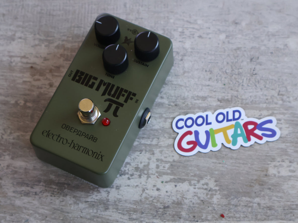Electro Harmonix Green Russian Big Muff Distortion/Sustainer Pedal