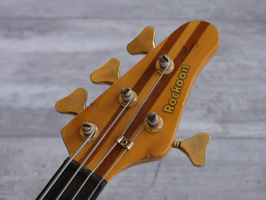 1989 Rockoon Japan (by Kawai) KRB-90 Neckthrough Bass (Natural)
