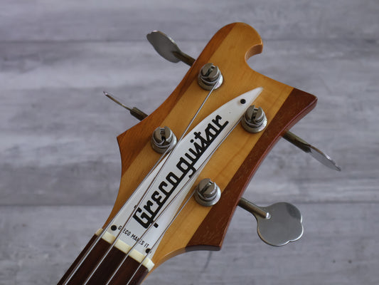 1977 Greco Japan PMB-800 Neckthrough 4001 Paul McCartney Bass (Natural)