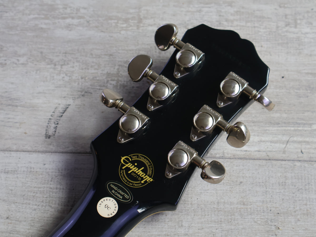 2015 Epiphone Les Paul Custom Pro (Silverburst)