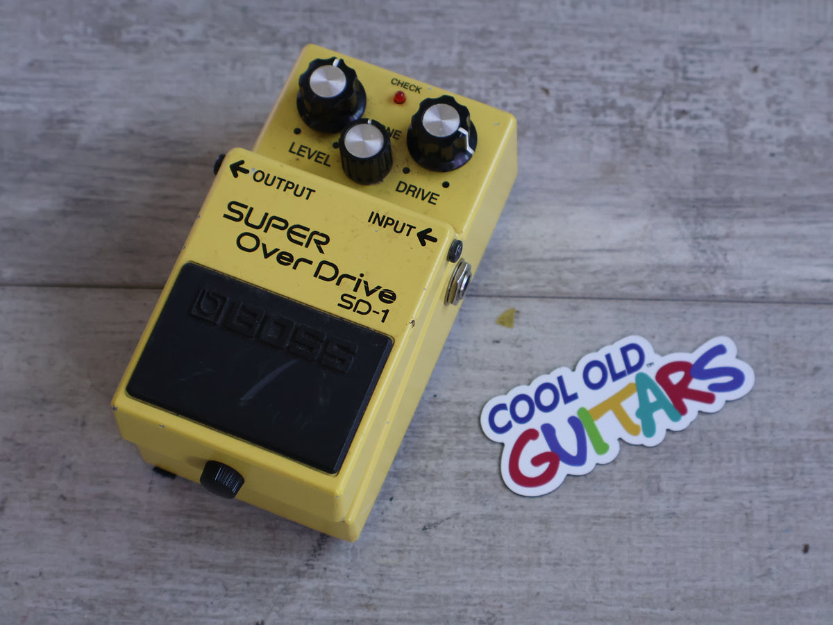 Boss SD-1 Overdrive Effects Pedal