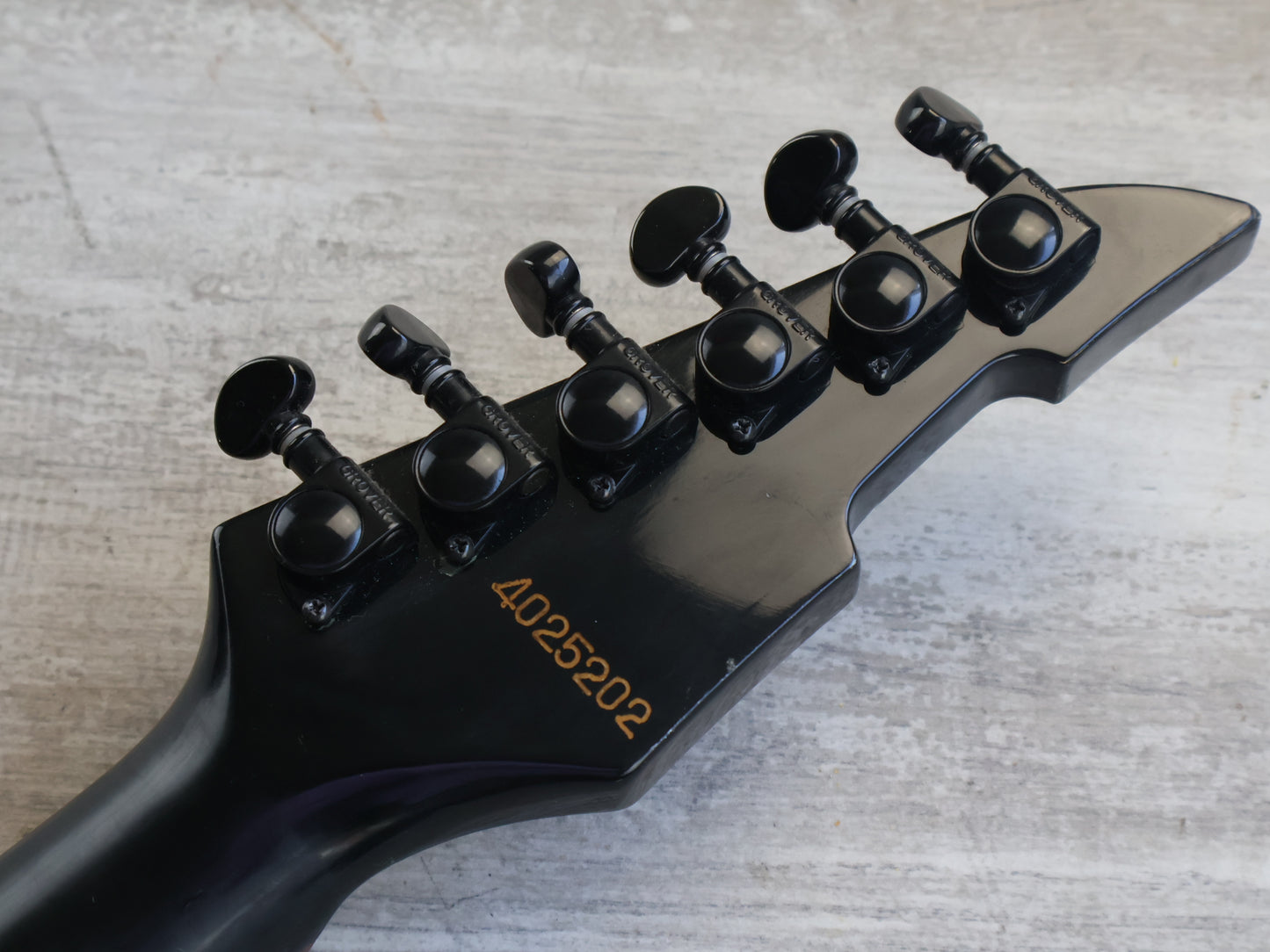 1984 Westone Raider I LH Left Handed Explorer (Black/White)