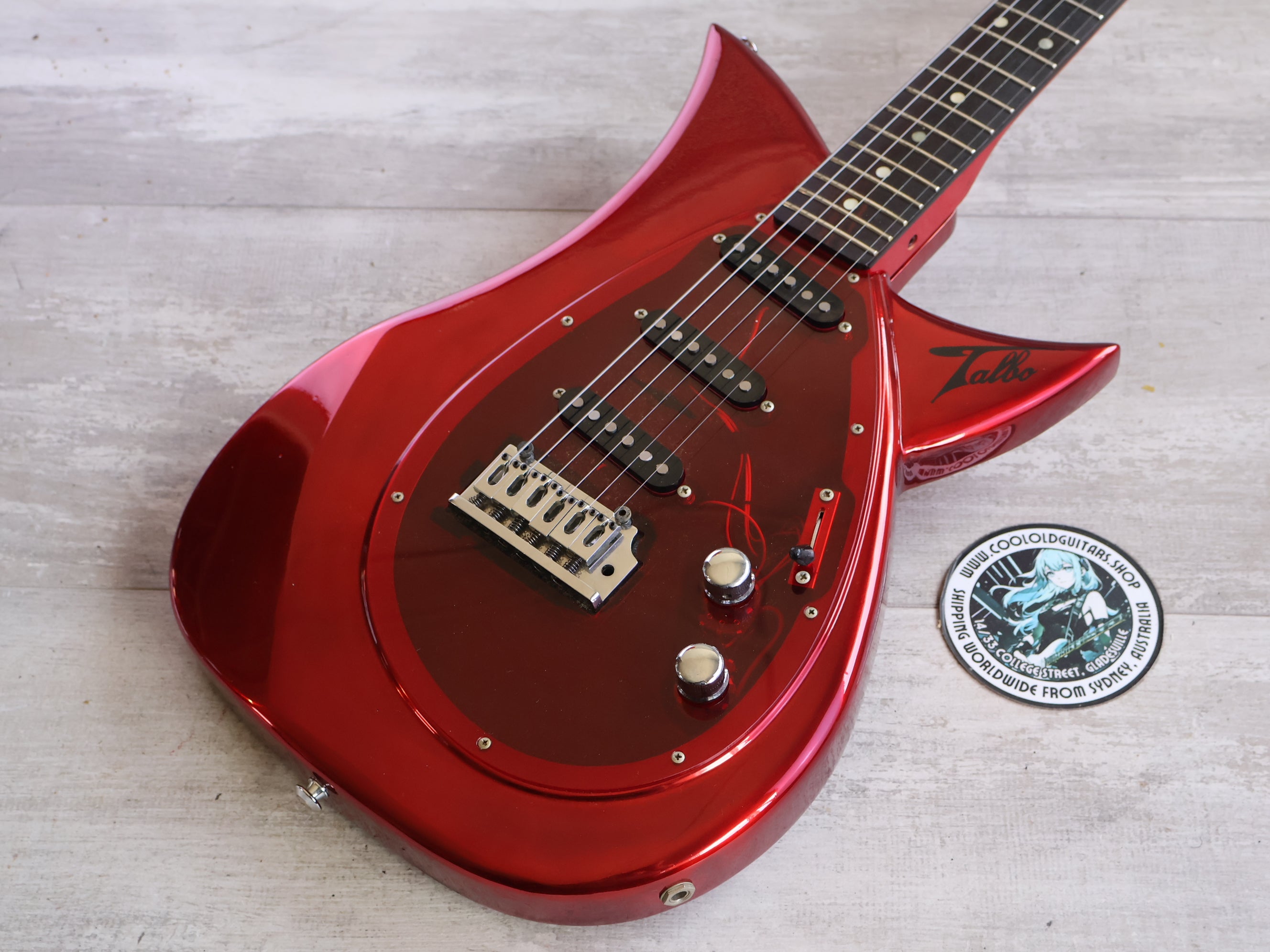 2000's Tokai Japan Talbo Blazing Fire Cast Aluminium Electric