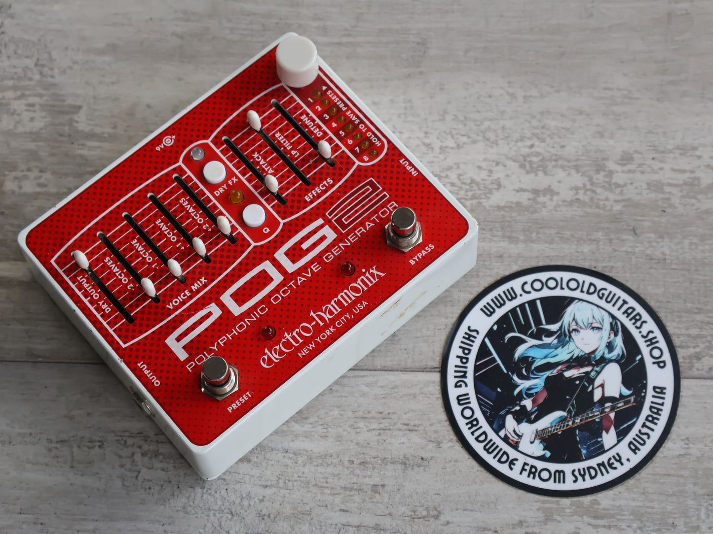 Electro Harmonix EHX POG2 Polyphonic Octave Generator