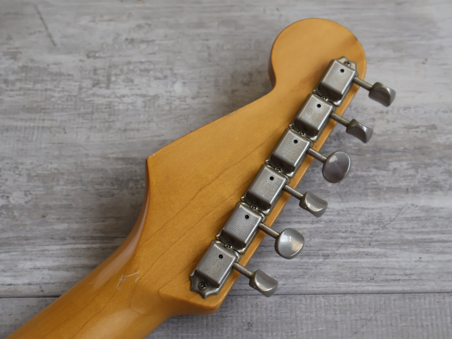 1990's Fender Japan "Stratomaster" Strat/Jazzmaster (Candy Apple Red)