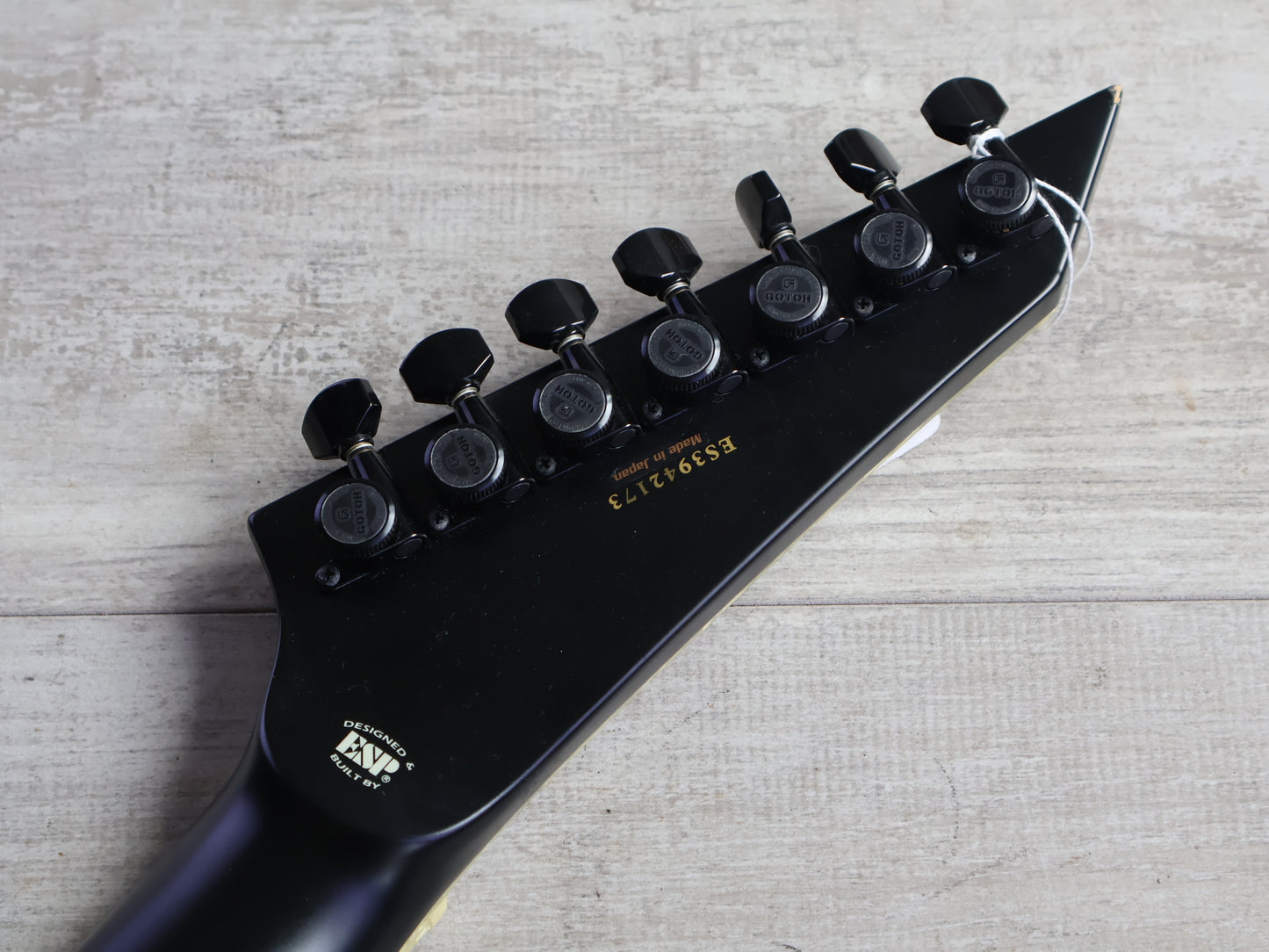ESP E-II Japan NT-7 7-String Baritone Horizon (Black)