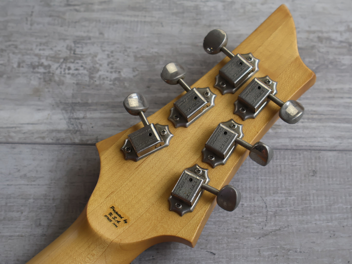 2000's Schecter Japan "Telebacker" HH Single Cutaway (Sunburst)