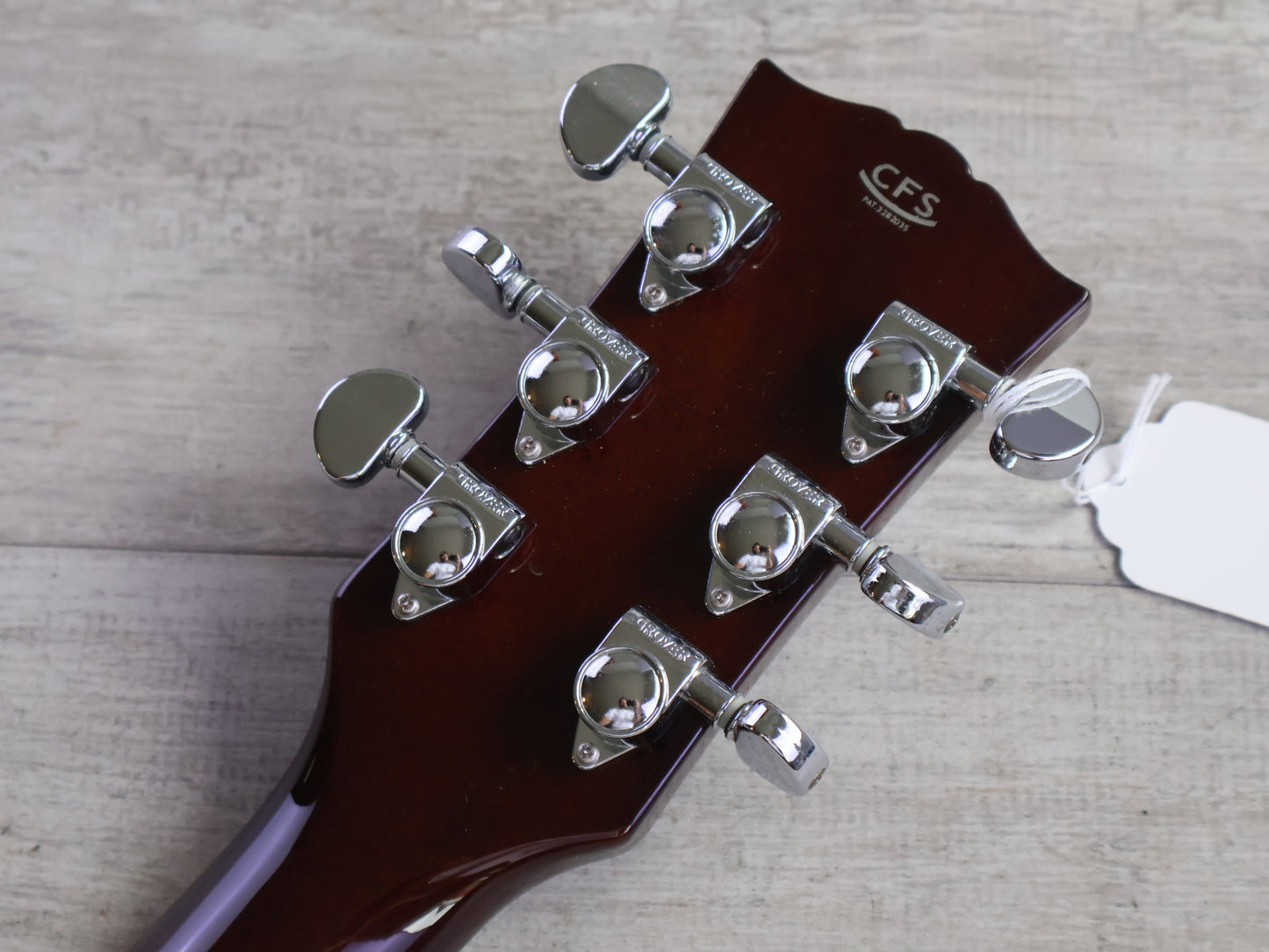 2003 History Japan (by Fujigen) ZMS-CFS ES-339 Semi-Hollowbody (Brown Sunburst)
