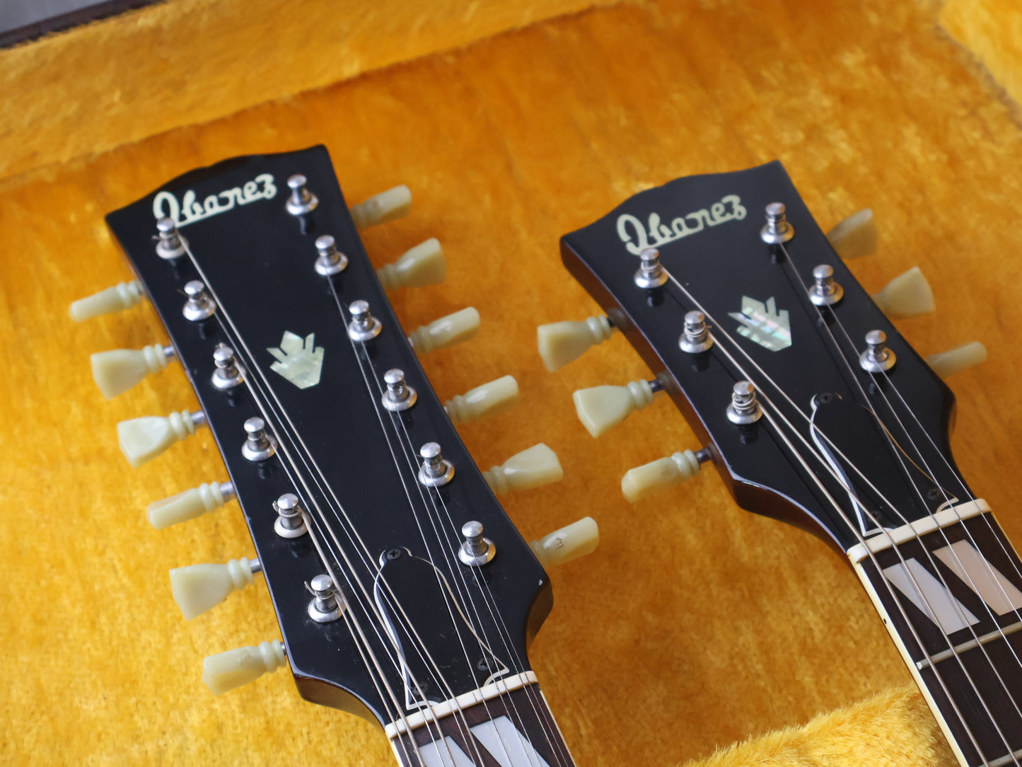 1976 Ibanez Japan 2402 (EDS-1275) Double Neck 6/12 SG (Cherry Red)