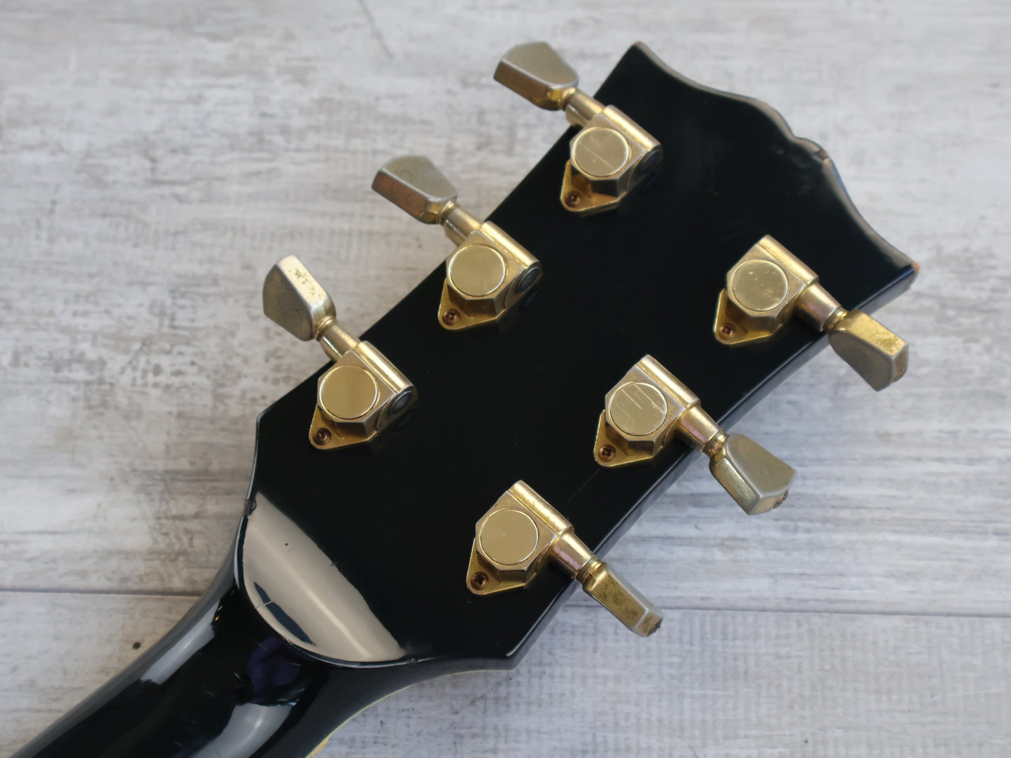 1973 HS Anderson Japan HS-4 Les Paul Custom (Ebony)