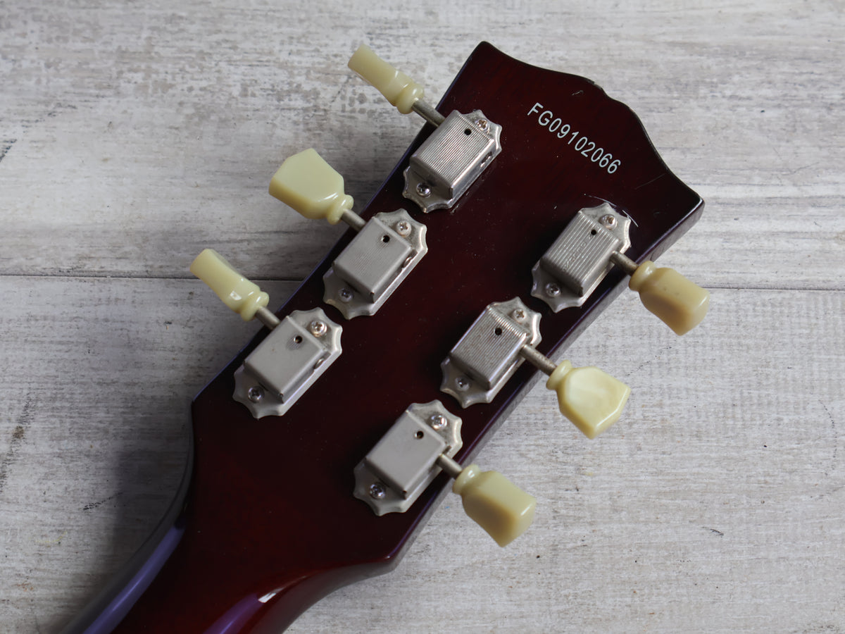 2009 Burny LSD-55N Les Paul Slim (Torino Red)