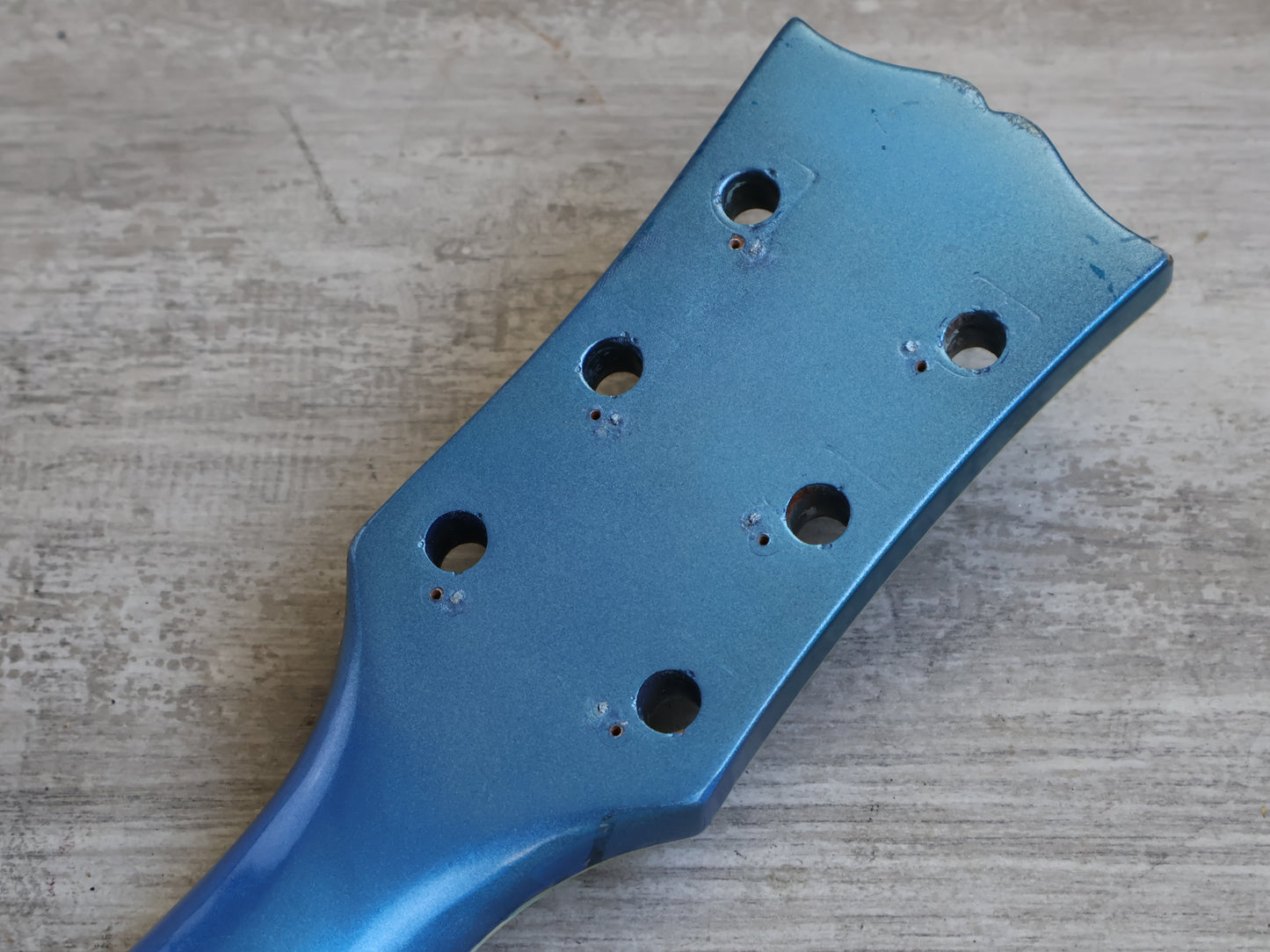 Burny RLC-60G Les Paul Custom Project (Metallic Blue)