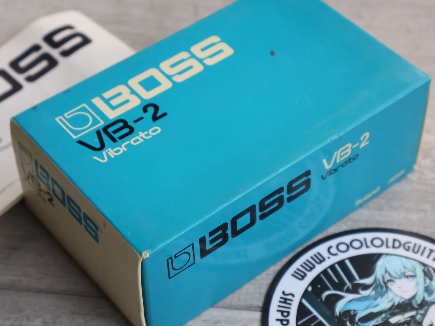 1983 Boss VB-2 Vibrato Pedal w/Box