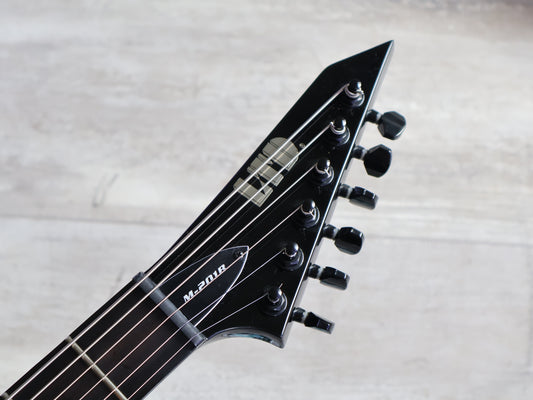 2024 ESP LTD M-201 Baritone Electric Guitar (Black)